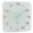 Horloge en verre Vintage blanc_0